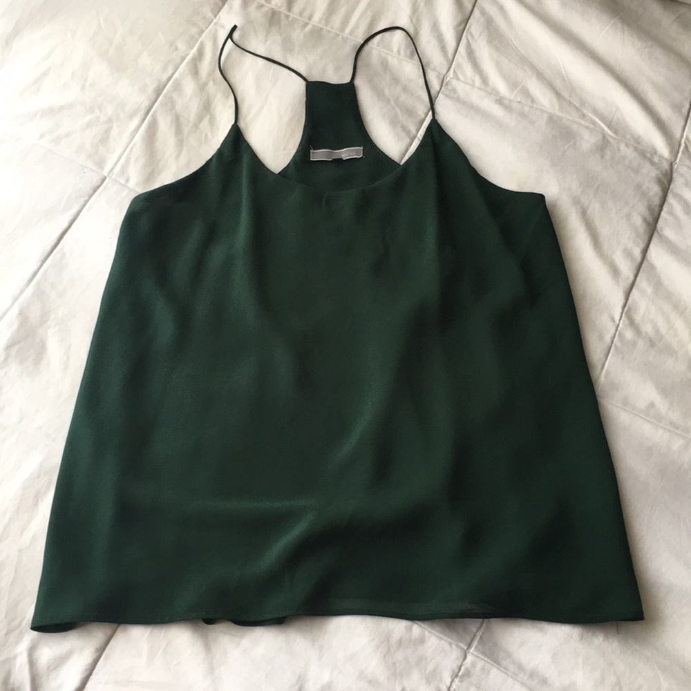 Dark Green Top